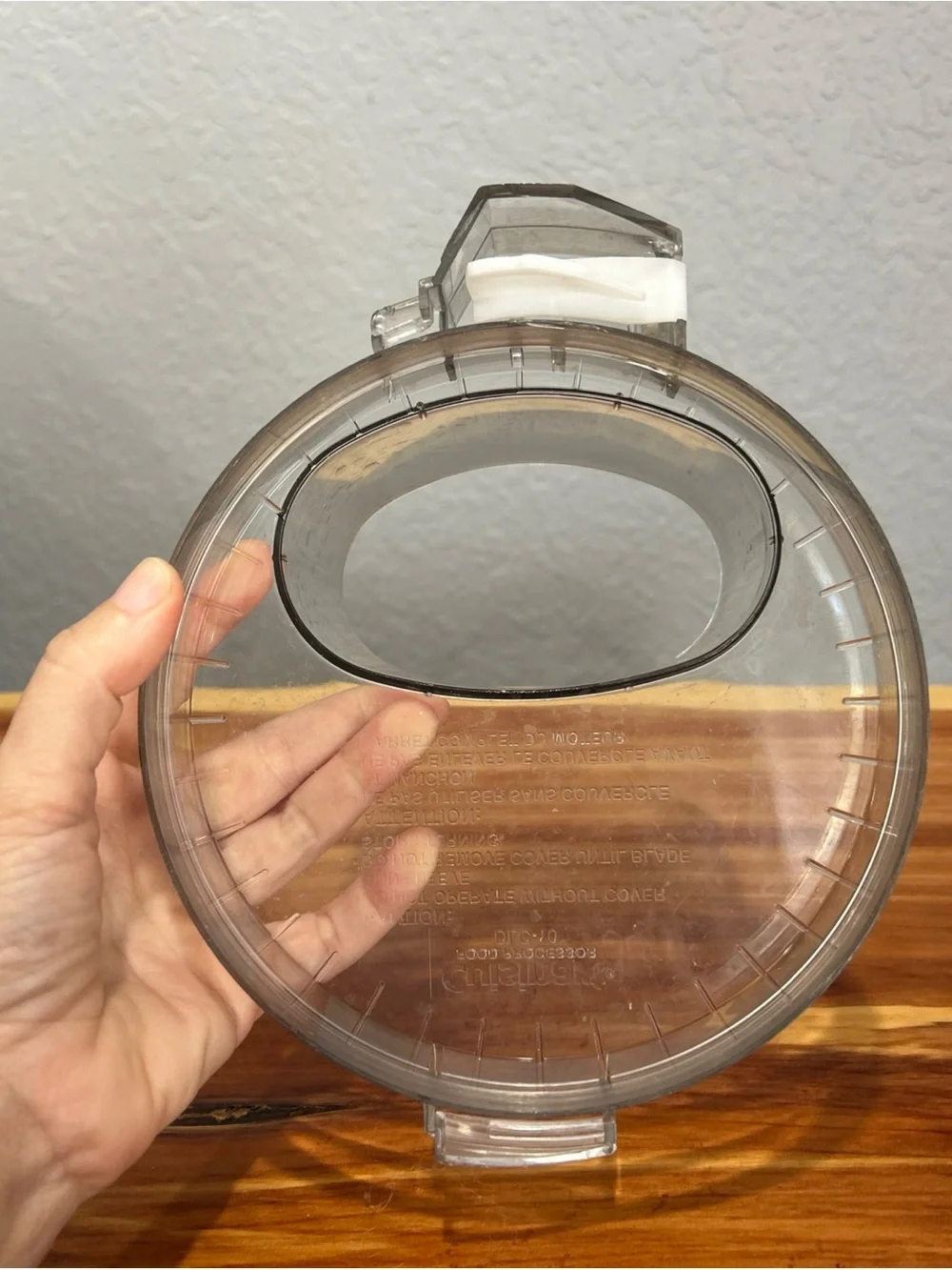 Cuisinart Pro Classic 7 Cup Food Processor Work Bowl Cover DLC-10 Series